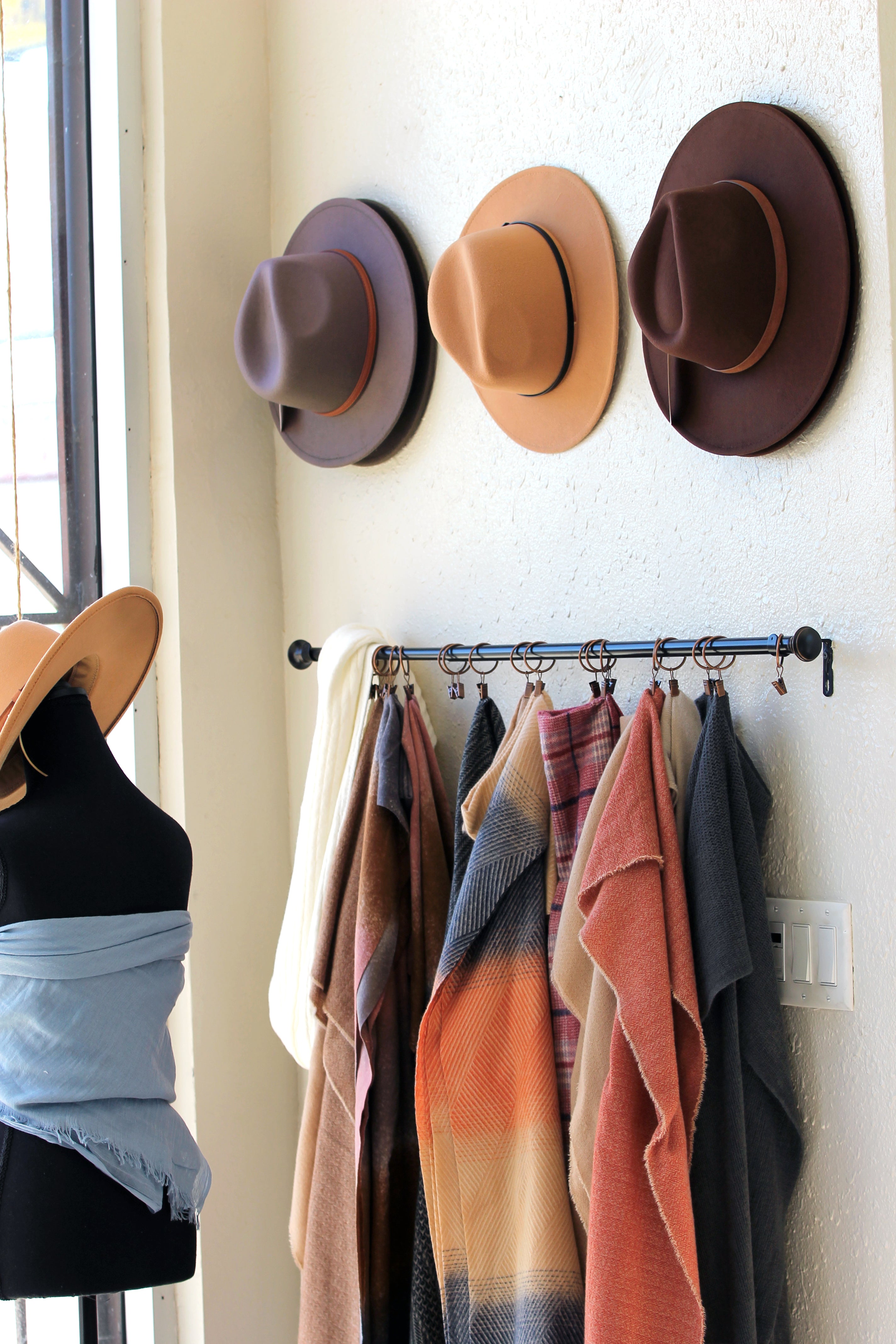 Sombrero Fedora de borde ancho - Múltiples colores disponibles