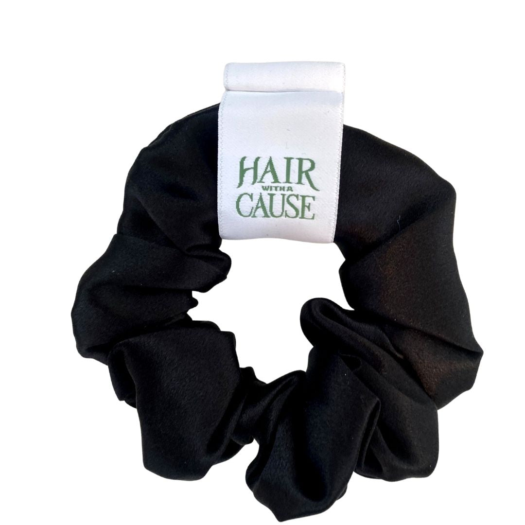 HWAC Satin Scrunchie - Hair With A Cause Oncology Boutique