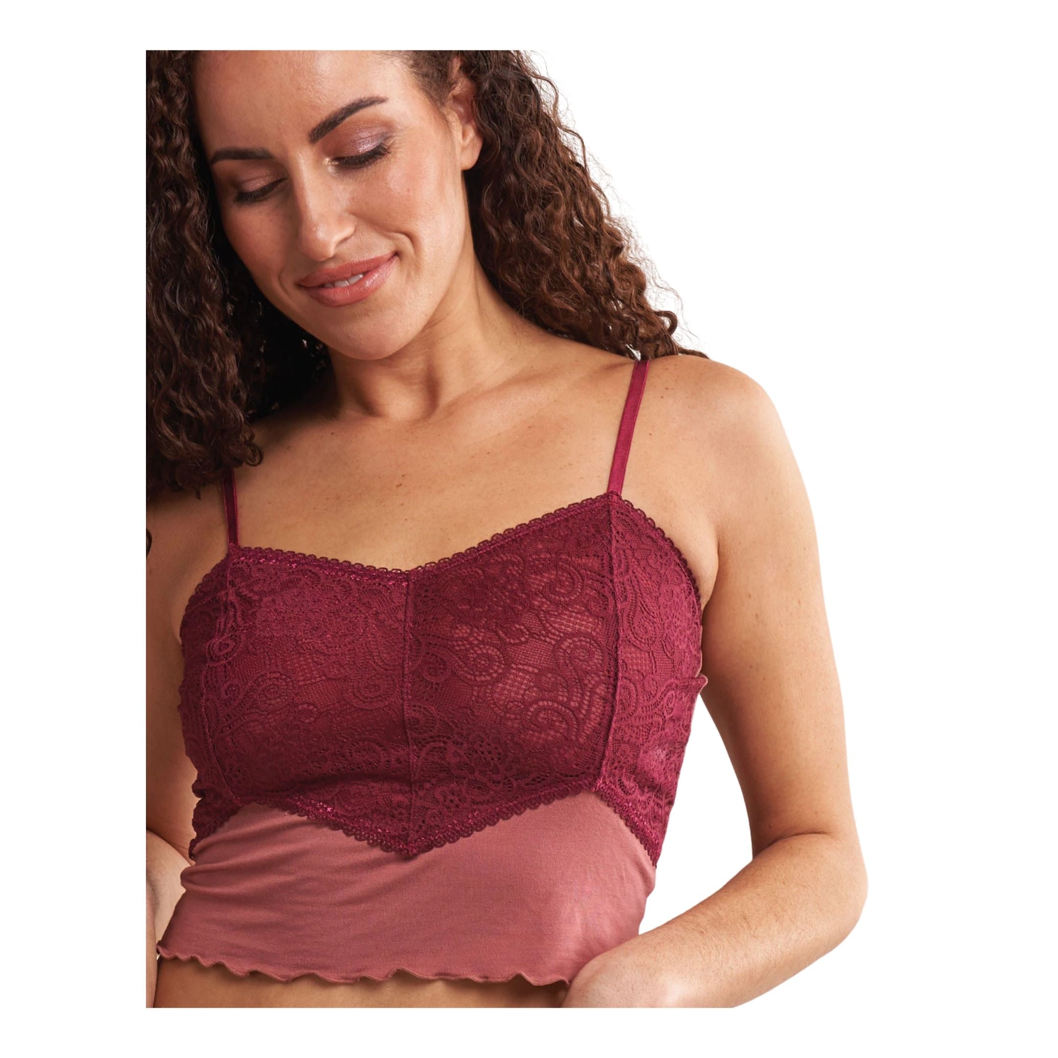 SARAH CROP CAMI TOP - Hair With A Cause Oncology Boutique