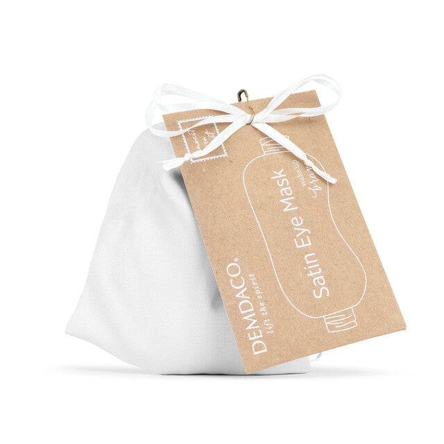Satin Eye Mask Gray - Hair With A Cause Oncology Boutique