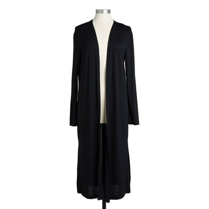Black Bamboo long Cardigan S/M - Hair With A Cause   Oncology Boutique     