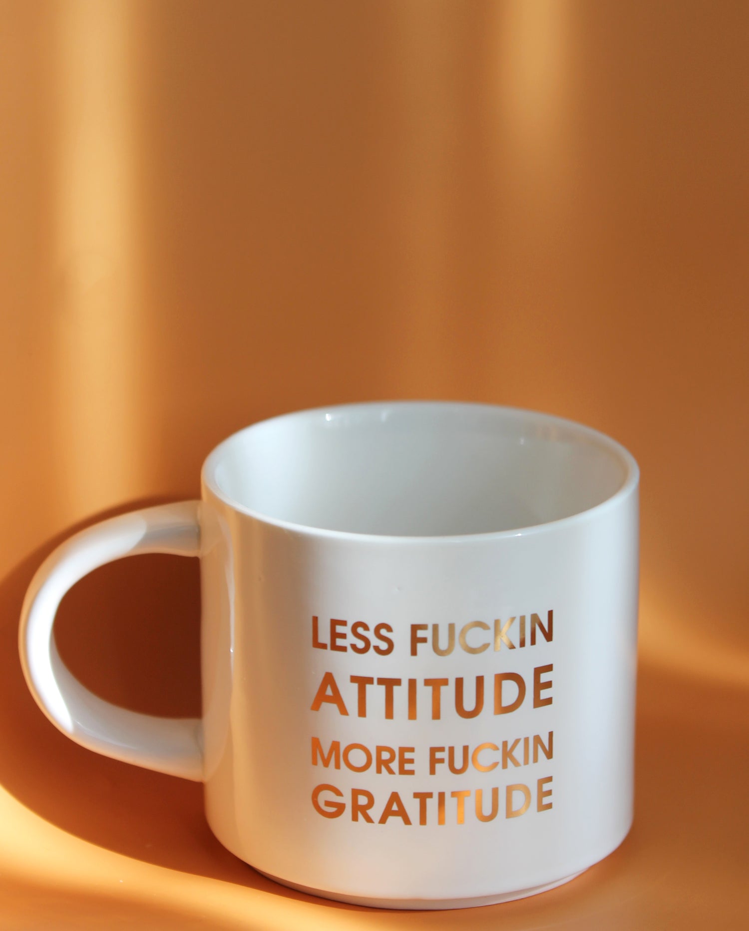 Less Attitude Mug