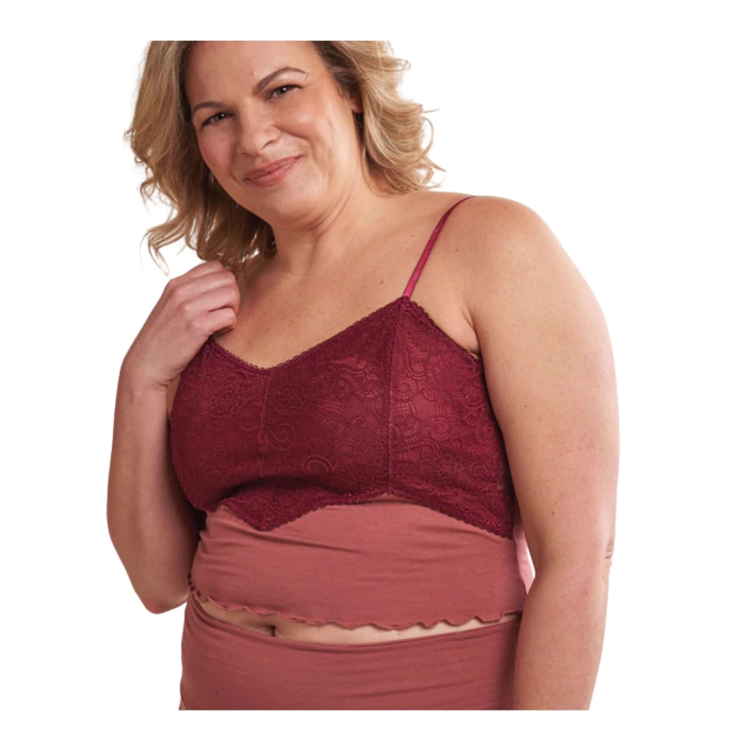 SARAH CROP CAMI TOP - Hair With A Cause   Oncology Boutique     