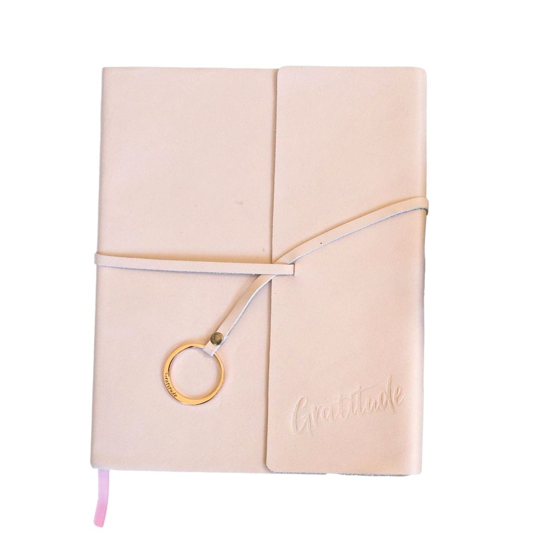 Gratitude Leather Journal - Hair With A Cause   Oncology Boutique     
