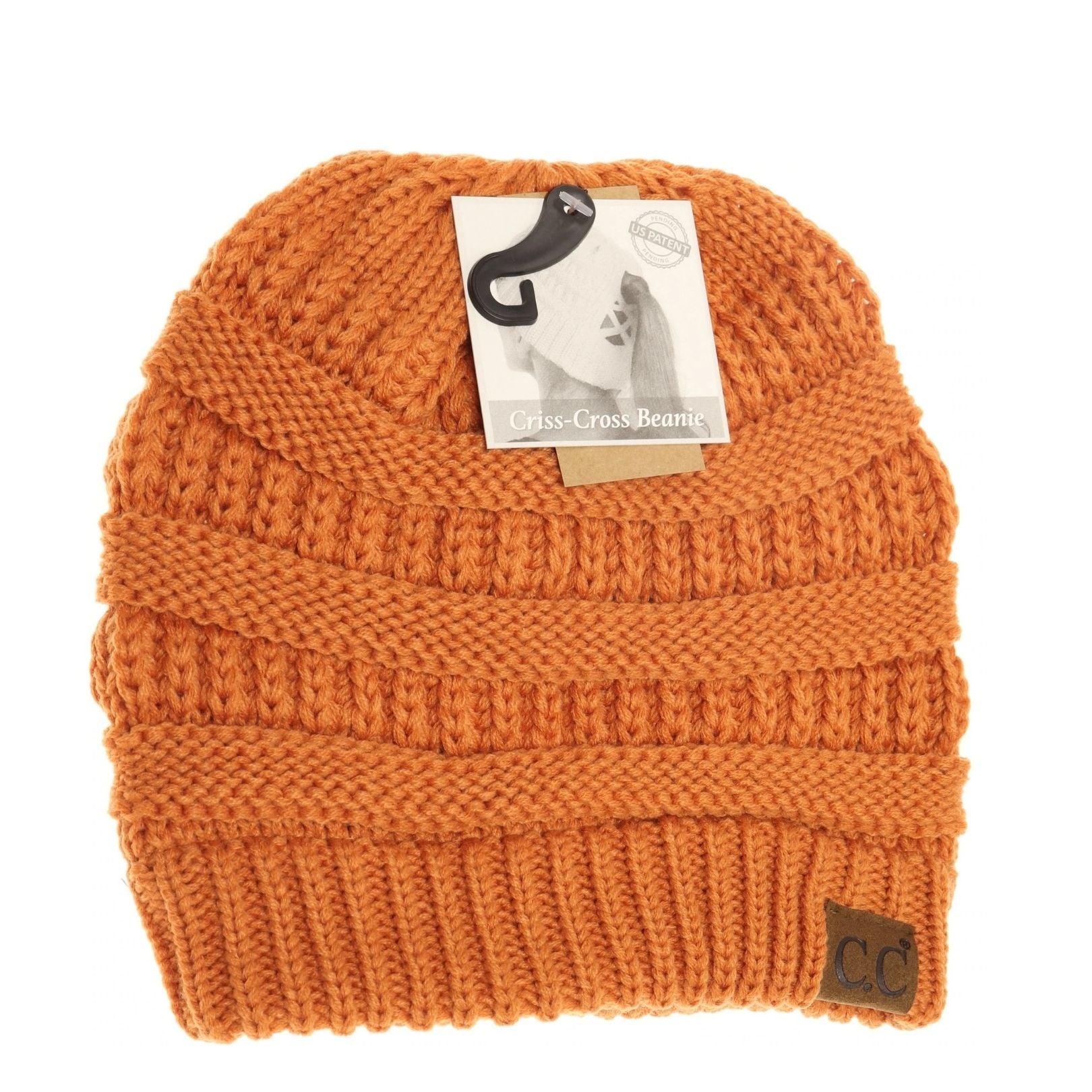 CRISS-CROSS KNIT BEANIE - Hair With A Cause   Oncology Boutique     