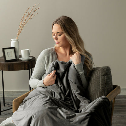 Weighted Throw Blanket - Hair With A Cause   Oncology Boutique     